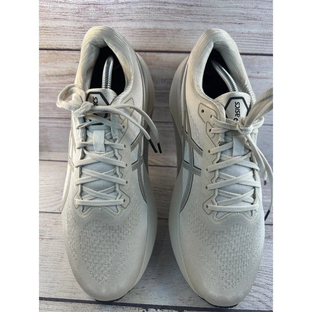 ASICS GEL-Kayano 30 Men's Oatmeal Lace Up Mesh Low Top Running Shoes 13